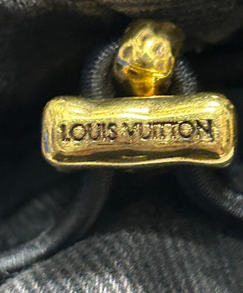 LOUIS VUITTON（ルイ ヴィトン）LOUIS VUITTON (ルイ ヴィトン) モノグラム ファージップアップデニムジャケット ブラック サイズ:48の古着・服飾アイテム