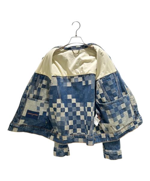 LOUIS VUITTON（ルイ ヴィトン）LOUIS VUITTON (ルイ ヴィトン) ダミエクラシックデニムジャケット インディゴ サイズ:46の古着・服飾アイテム