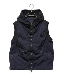 MONCLER（モンクレール）の古着「TOUQUES/ナイロンベスト」｜ネイビー