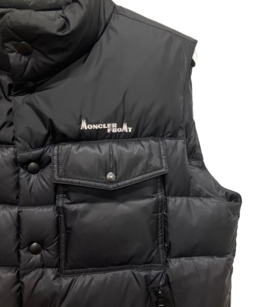 MONCLER（モンクレール）MONCLER (モンクレール) FRAGMENT DESIGN (フラグメントデザイン) ABENE/ダウンベスト ブラック サイズ:2の古着・服飾アイテム