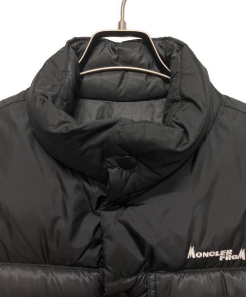 MONCLER（モンクレール）MONCLER (モンクレール) FRAGMENT DESIGN (フラグメントデザイン) ABENE/ダウンベスト ブラック サイズ:2の古着・服飾アイテム