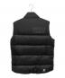 MONCLER (モンクレール) FRAGMENT DESIGN (フラグメントデザイン) ABENE/ダウンベスト ブラック サイズ:2：100000円