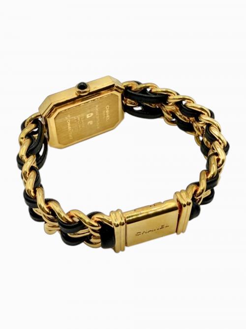 CHANEL（シャネル）CHANEL (シャネル) Premiere S プルミエール S Ref.H0001 20mm 黒文字盤 ブラックダイヤル サイズ:S/20mm/13.5cmの古着・服飾アイテム