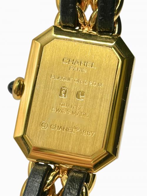 CHANEL（シャネル）CHANEL (シャネル) Premiere S プルミエール S Ref.H0001 20mm 黒文字盤 ブラックダイヤル サイズ:S/20mm/13.5cmの古着・服飾アイテム