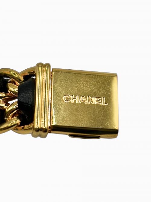 CHANEL（シャネル）CHANEL (シャネル) Premiere S プルミエール S Ref.H0001 20mm 黒文字盤 ブラックダイヤル サイズ:S/20mm/13.5cmの古着・服飾アイテム