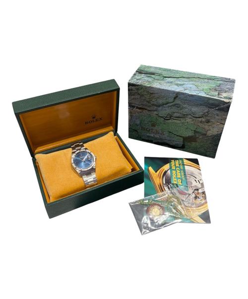 ROLEX（ロレックス）ROLEX (ロレックス) Oyster Perpetual Date 34 オイスターパーペチュアルデイト 34mm Ref.15210 青文字盤 青文字盤 サイズ:34mm/19cmの古着・服飾アイテム