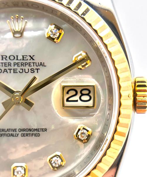 ROLEX（ロレックス）ROLEX (ロレックス) Datejust デイトジャストRef.116233NG シェル文字盤 ホワイトシェル文字盤 サイズ:36mm/18.5cmの古着・服飾アイテム