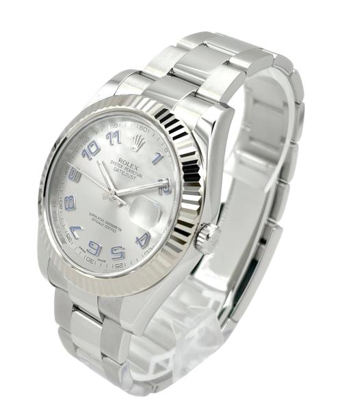 ROLEX（ロレックス）ROLEX (ロレックス) Datejust II デイトジャスト II Ref.116334 41mm アラビア×シルバー文字盤 シルバー×アラビア サイズ:41mm/19cmの古着・服飾アイテム