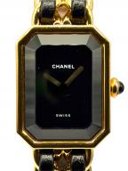 CHANELシャネル）の古着「プルミエールM」｜ブラックダイヤル