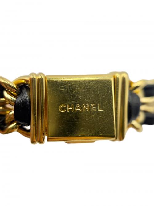 CHANEL（シャネル）CHANEL (シャネル) プルミエールM ブラックダイヤル サイズ:M/26mm/15cmの古着・服飾アイテム