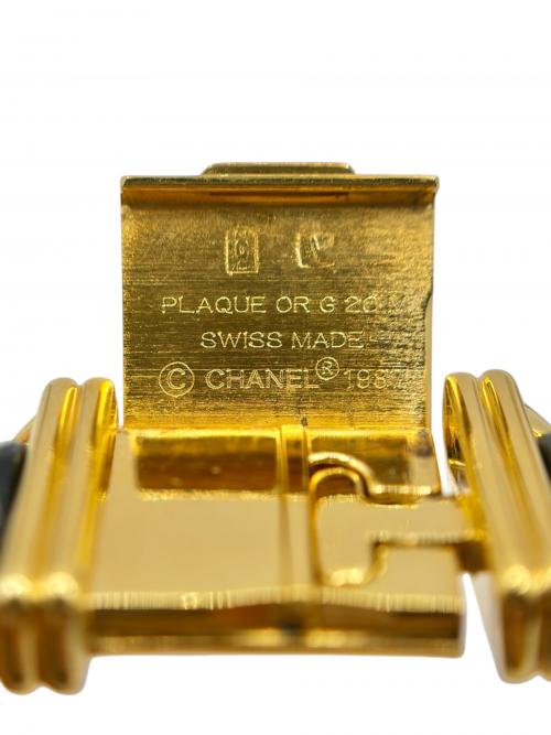 CHANEL（シャネル）CHANEL (シャネル) プルミエールM ブラックダイヤル サイズ:M/26mm/15cmの古着・服飾アイテム
