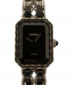 CHANELシャネル）の古着「プルミエールM」｜黒文字盤