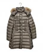 MONCLERモンクレール）の古着「HERMIFUR/ダウンコート」｜グレー