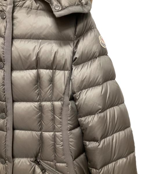 MONCLER（モンクレール）MONCLER (モンクレール) HERMIFUR/ダウンコート グレー サイズ:1の古着・服飾アイテム