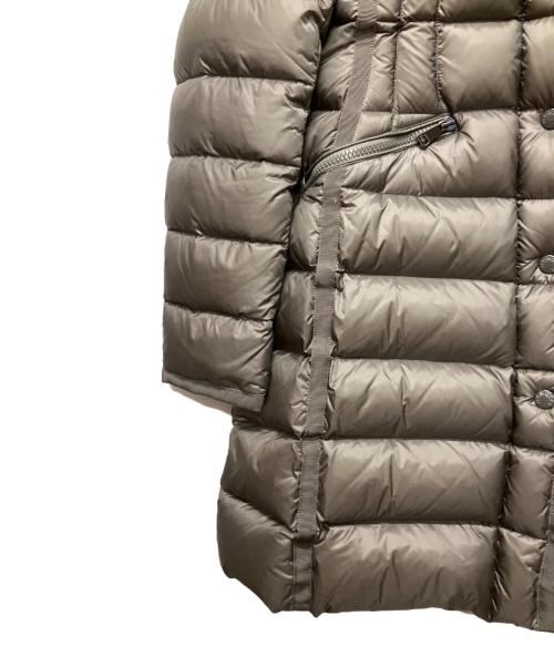 MONCLER（モンクレール）MONCLER (モンクレール) HERMIFUR/ダウンコート グレー サイズ:1の古着・服飾アイテム