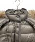 中古・古着 MONCLER (モンクレール) HERMIFUR/ダウンコート グレー サイズ:1：140000円