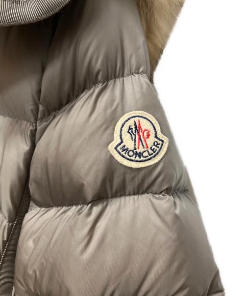 MONCLER（モンクレール）MONCLER (モンクレール) HERMIFUR/ダウンコート グレー サイズ:1の古着・服飾アイテム
