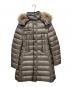 MONCLER（モンクレール）の古着「HERMIFUR/ダウンコート」｜グレー