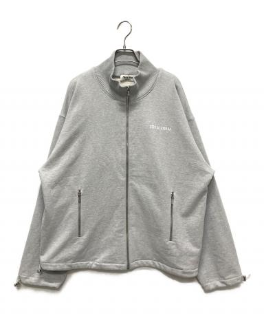 中古・古着通販】MIU MIU (ミュウミュウ) Logo Embroidery Zip Up