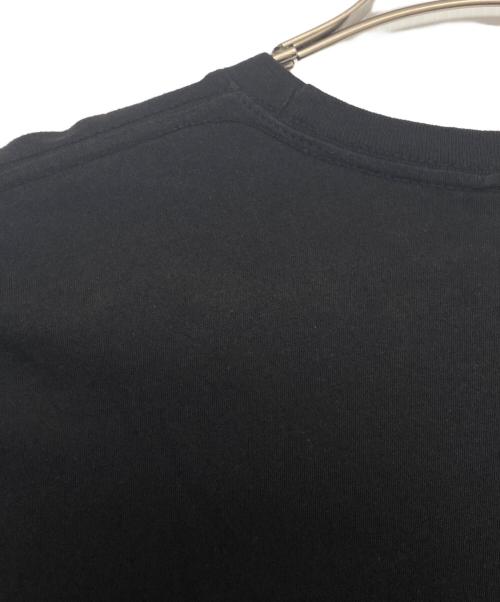 CHROME HEARTS（クロムハーツ）CHROME HEARTS (クロムハーツ) ネックロゴポケットTシャツ ブラック サイズ:Mの古着・服飾アイテム