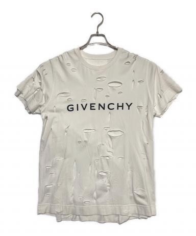 中古・古着通販】GIVENCHY (ジバンシィ) デストロイ加工Tシャツ