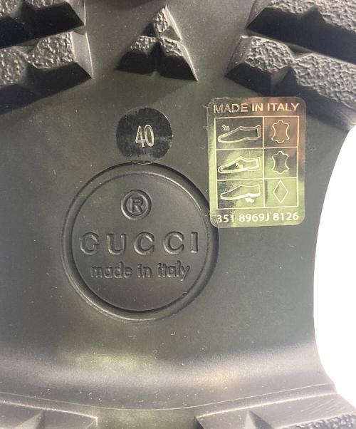 GUCCI（グッチ）GUCCI (グッチ) ホースビット プラットフォーム ローファー ブラック サイズ:40の古着・服飾アイテム