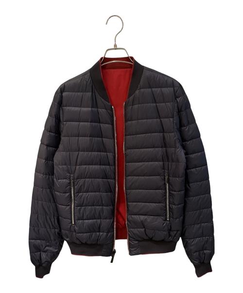 MOORER（ムーレー）MOORER (ムーレー) リバーシブルダウンジャケット ネイビー サイズ:46の古着・服飾アイテム