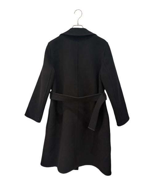 LOUIS VUITTON（ルイ ヴィトン）LOUIS VUITTON (ルイ ヴィトン) ダブルフェイスウールコート ブラック サイズ:34の古着・服飾アイテム