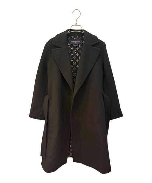 LOUIS VUITTON（ルイ ヴィトン）LOUIS VUITTON (ルイ ヴィトン) ダブルフェイスウールコート ブラック サイズ:34の古着・服飾アイテム