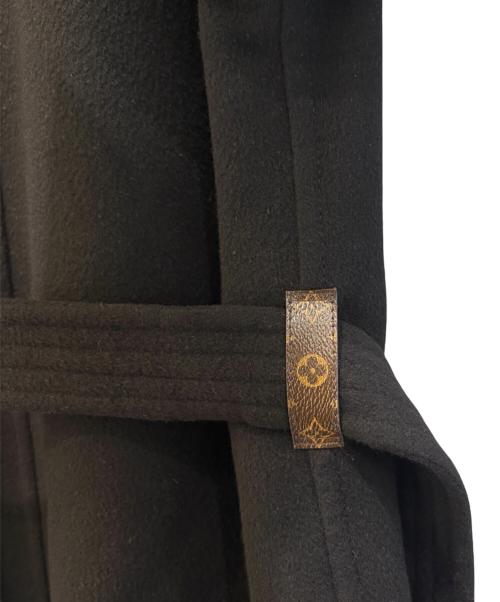 LOUIS VUITTON（ルイ ヴィトン）LOUIS VUITTON (ルイ ヴィトン) ダブルフェイスウールコート ブラック サイズ:34の古着・服飾アイテム