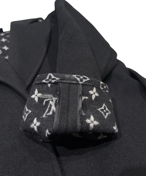 LOUIS VUITTON（ルイ ヴィトン）LOUIS VUITTON (ルイ ヴィトン) ダブルフェイスウールコート ブラック サイズ:34の古着・服飾アイテム