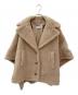 MaxMara（マックスマーラ）の古着「テディベアポンチョ」｜ベージュ