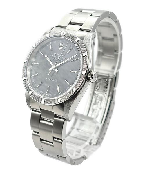 ROLEX（ロレックス）ROLEX (ロレックス) Air-King エアキング Ref:14010M 黒文字盤 ブラック文字盤 サイズ:34mm/19cmの古着・服飾アイテム