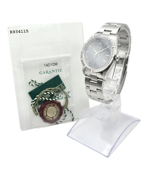 ROLEX（ロレックス）ROLEX (ロレックス) Air-King エアキング Ref:14010M 黒文字盤 ブラック文字盤 サイズ:34mm/19cmの古着・服飾アイテム