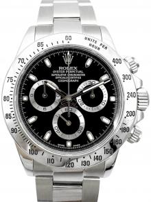 ROLEX（ロレックス）の古着「Cosmograph Daytona/コスモグラフ デイトナ 40mm Ref:116520 黒文字盤」｜黒文字盤