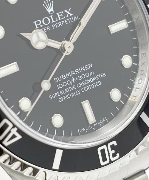 ROLEX（ロレックス）ROLEX (ロレックス) Submariner サブマリーナ Ref.14060M 40mm 黒文字盤 黒文字盤 サイズ:40mm/19cmの古着・服飾アイテム