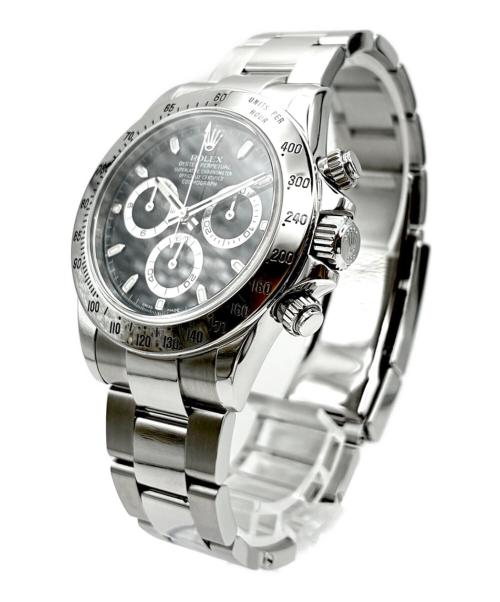 ROLEX（ロレックス）ROLEX (ロレックス) Cosmograph Daytona コスモグラフデイトナ Ref:116520 ブラック文字盤 サイズ:40mm/19cmの古着・服飾アイテム