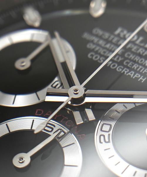 ROLEX（ロレックス）ROLEX (ロレックス) Cosmograph Daytona コスモグラフデイトナ Ref:116520 ブラック文字盤 サイズ:40mm/19cmの古着・服飾アイテム