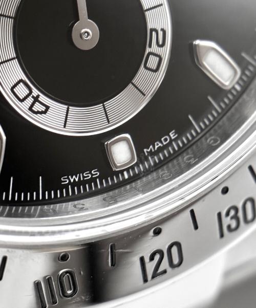 ROLEX（ロレックス）ROLEX (ロレックス) Cosmograph Daytona コスモグラフデイトナ Ref:116520 ブラック文字盤 サイズ:40mm/19cmの古着・服飾アイテム