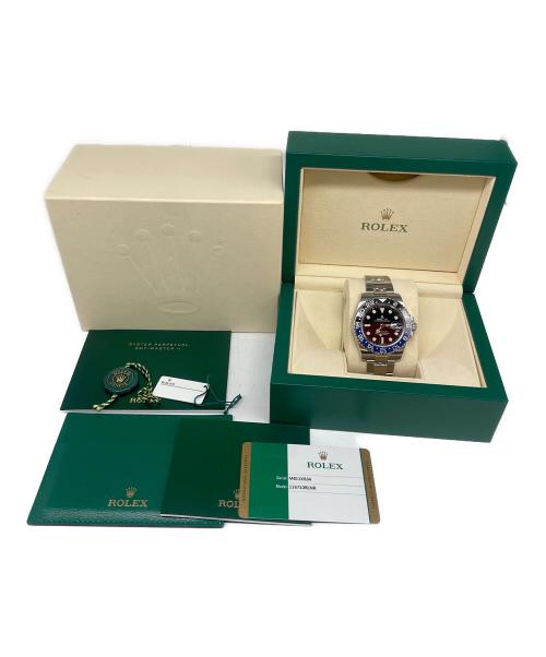 ROLEX（ロレックス）ROLEX (ロレックス) GMTマスターⅡ 黒文字盤の古着・服飾アイテム