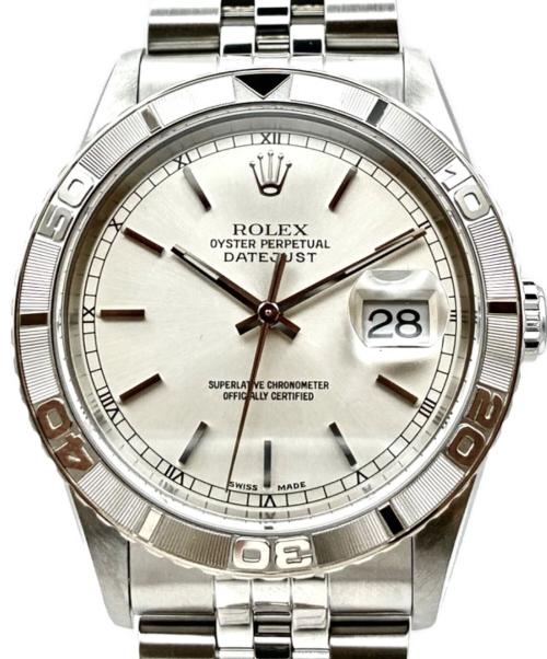 ROLEX（ロレックス）ROLEX (ロレックス) Datejust Turn-O-Graph Thunderbird デイトジャスト サンダーバード Ref:16264 シルバー文字盤 シルバー文字盤 サイズ:36mm/19cmの古着・服飾アイテム