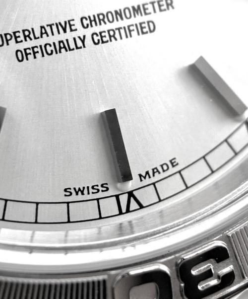 ROLEX（ロレックス）ROLEX (ロレックス) Datejust Turn-O-Graph Thunderbird デイトジャスト サンダーバード Ref:16264 シルバー文字盤 シルバー文字盤 サイズ:36mm/19cmの古着・服飾アイテム