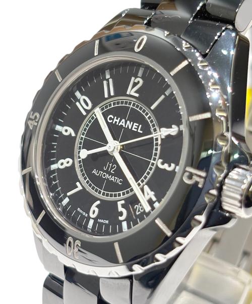 CHANEL（シャネル）CHANEL (シャネル) 腕時計/J12/H0685/黒文字盤/ブラックセラミック/自動巻き 黒文字盤 サイズ:38mmの古着・服飾アイテム