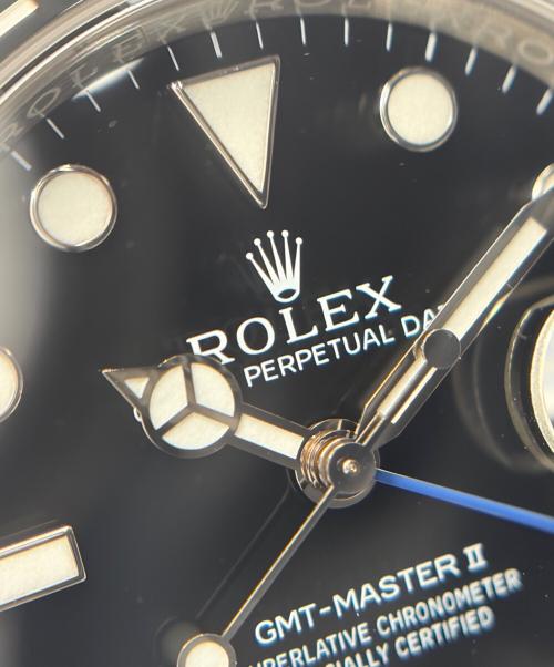 ROLEX（ロレックス）ROLEX (ロレックス) GMT-Master II GMTマスター II Ref.116710BLNR 40mm 黒文字盤 Batman ブラックダイヤル サイズ:40mm/19cmの古着・服飾アイテム