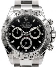 ROLEX（ロレックス）の古着「Cosmograph Daytona コスモグラフデイトナ Ref:116520 ブラック文字盤」｜黒文字盤
