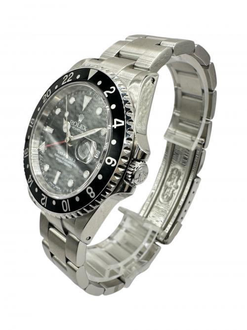 ROLEX（ロレックス）ROLEX (ロレックス) GMT-Master II GMTマスターⅡ 40ｍｍ Ref:16710 黒文字盤 黒文字盤 サイズ:40cm/19.0cmの古着・服飾アイテム