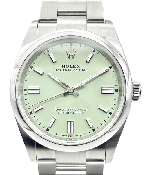 ROLEX（ロレックス）ROLEX (ロレックス) Oyster Perpetual 36 オイスター パーペチュアル 36 Ref.126000 ピスタチオ文字盤 ピスタチオ文字盤 サイズ:36mm/18cmの古着・服飾アイテム
