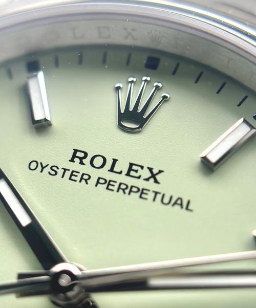 ROLEX（ロレックス）ROLEX (ロレックス) Oyster Perpetual 36 オイスター パーペチュアル 36 Ref.126000 ピスタチオ文字盤 ピスタチオ文字盤 サイズ:36mm/18cmの古着・服飾アイテム