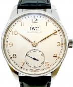 IWCアイダブリューシー）の古着「Portugieser Automatic 40/ポルトギーゼ・​オートマティック40/IW358303」｜シルバー文字盤