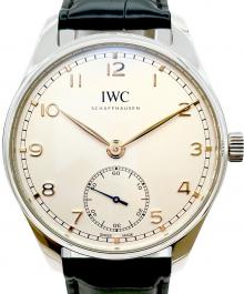 IWC（アイダブリューシー）の古着「Portugieser Automatic 40/ポルトギーゼ・​オートマティック40/IW358303」｜シルバー文字盤